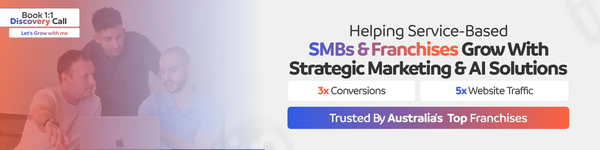 LinkedIn banner for a client: SMBs and franchises